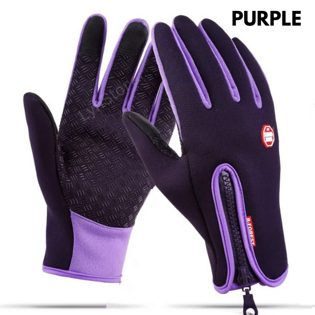 Winter Gloves Touch Screen Riding Motorcycle Sliding Waterproof Sports Gloves With Fleece - Phantomshop21