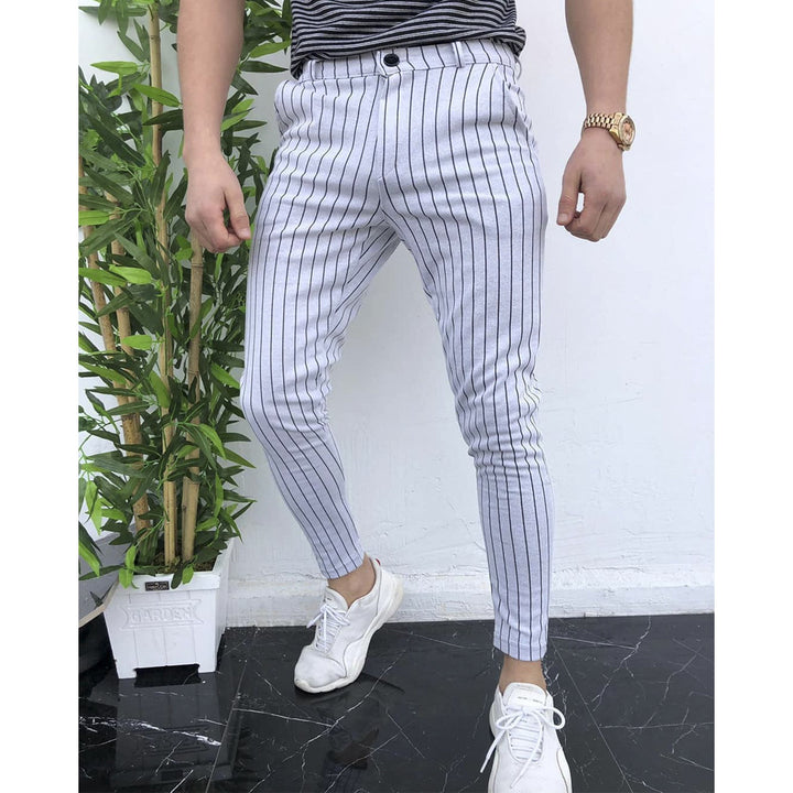 European And American Striped Men's Casual Pants - Phantomshop21