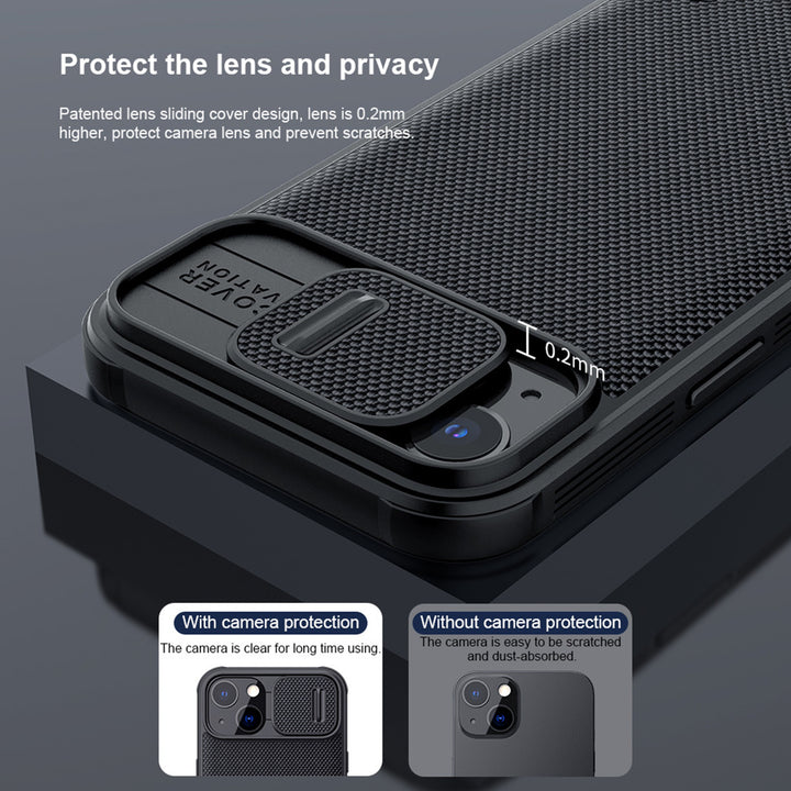 Back Cover PC Protective Case Sliding Phone Case