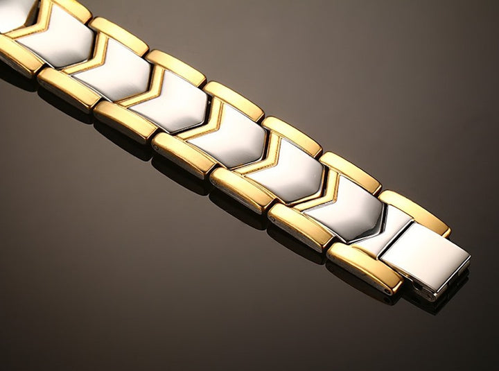 Gold double row magnet bracelet - Phantomshop21