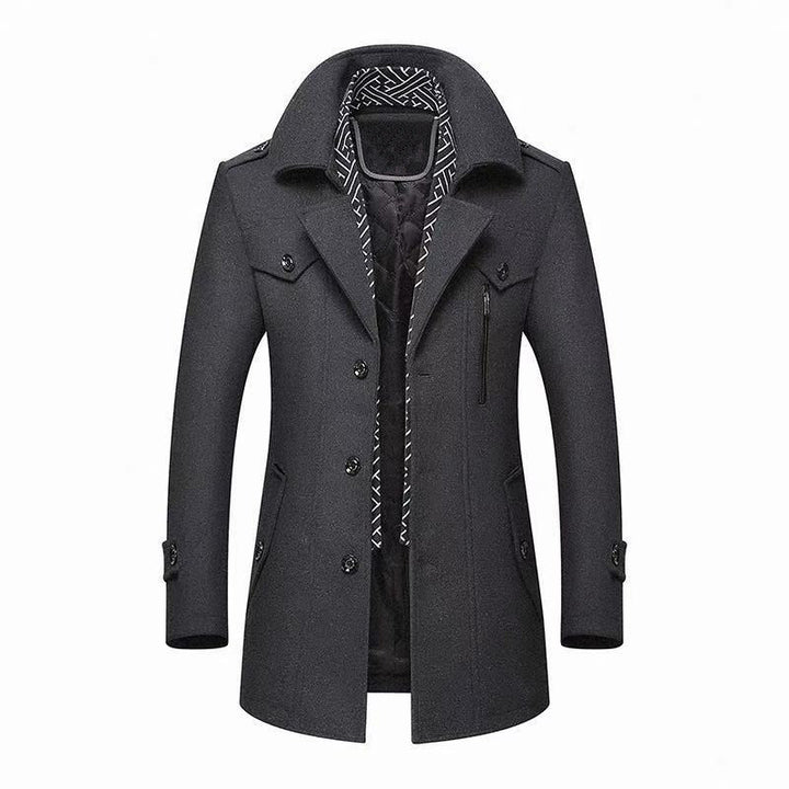Men's woolen coat - Phantomshop21