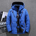 Winter Thick Men Jacket Solid Hooded Coats Hat Detachable Jacket - Phantomshop21