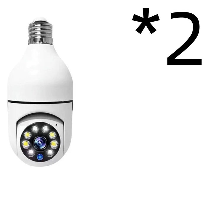 Bulb Type Long Range Wireless Home Camera Without Dead Angle - Phantomshop21