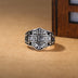 Bronze carved vintage ring - Phantomshop21