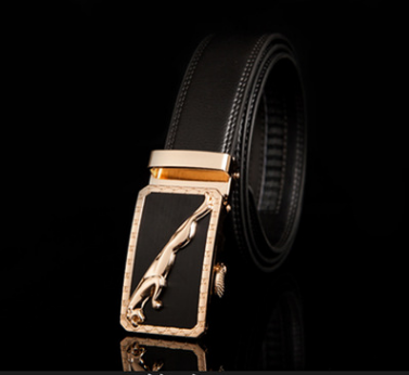 Men's leather factory direct belt buckle leather belt men's automatic belt belt wholesale business - Phantomshop21