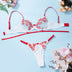 Women's Floral Embroidered Underwear Bra - Phantomshop21