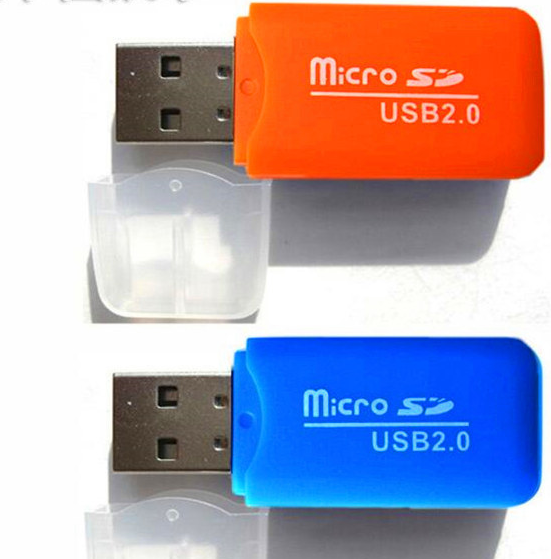 Mini USB TF Card Reader