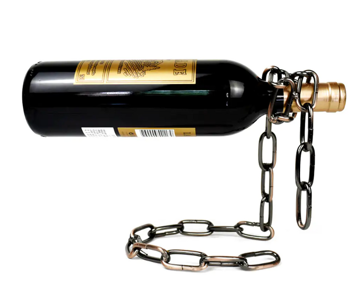 Magic Iron Chain Wine Bottle Holder - Phantomshop21