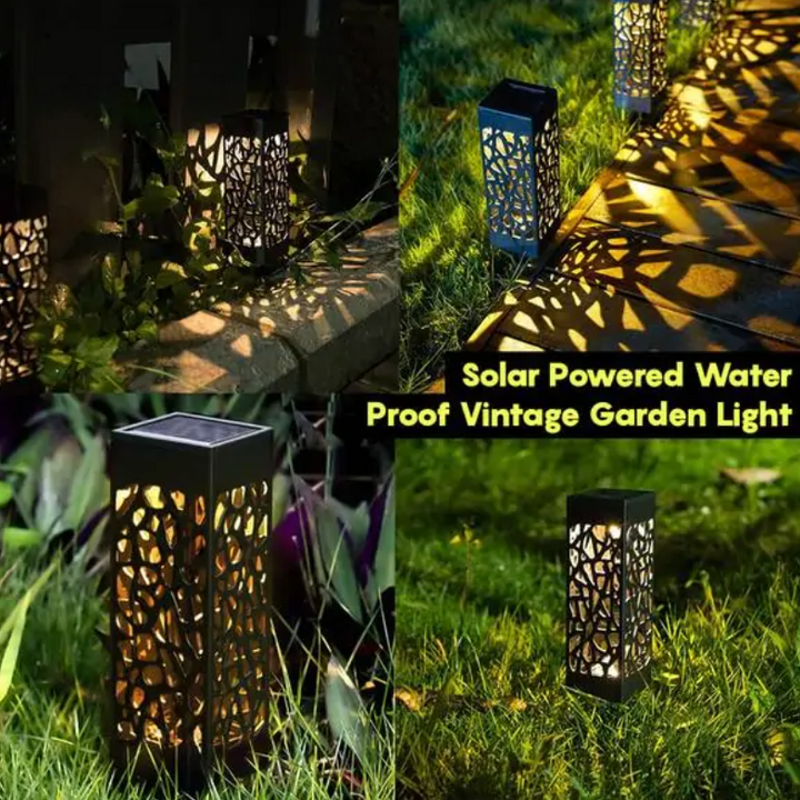 Solar Powered Waterproof Vintage Garden Light - Phantomshop21