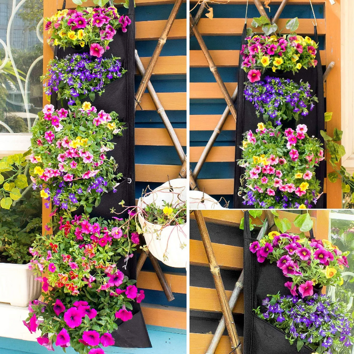 NEW DESIGN Vertical Hanging Garden Planter Flower Pots - Phantomshop21