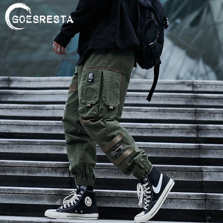 Men Pants 2020 Hip Hop Streetwear Joggers Sweatpants Casual Cotton Harem Trousers Harajuku Autumn Cargo Pants Men Brand Clothing - Phantomshop21