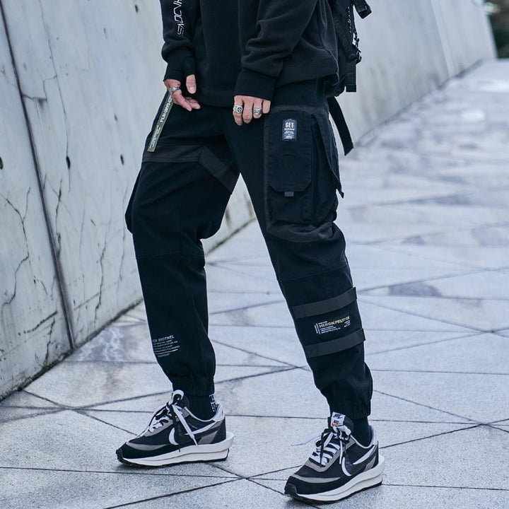 Men Pants 2020 Hip Hop Streetwear Joggers Sweatpants Casual Cotton Harem Trousers Harajuku Autumn Cargo Pants Men Brand Clothing - Phantomshop21