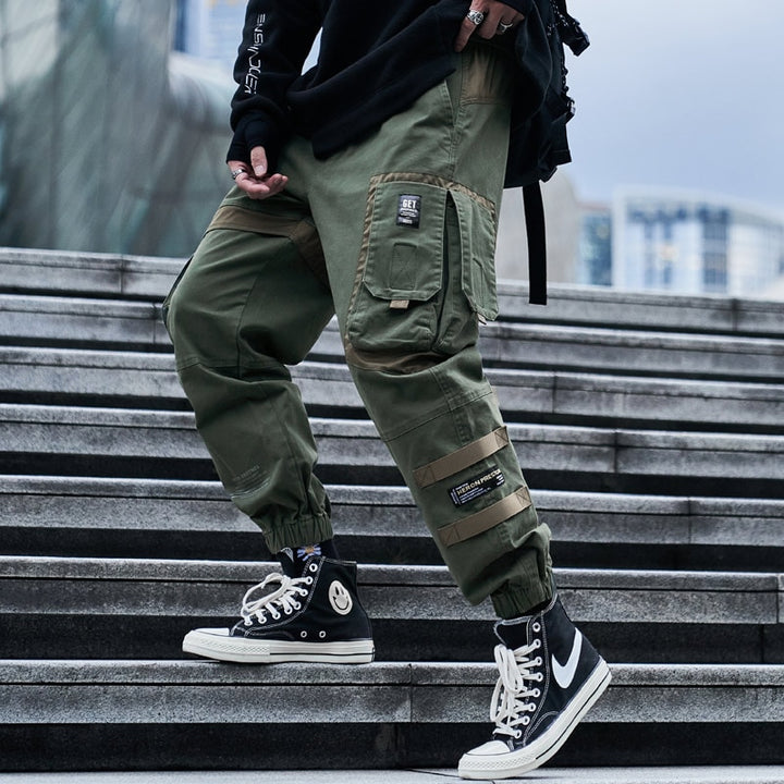 Men Pants 2020 Hip Hop Streetwear Joggers Sweatpants Casual Cotton Harem Trousers Harajuku Autumn Cargo Pants Men Brand Clothing - Phantomshop21