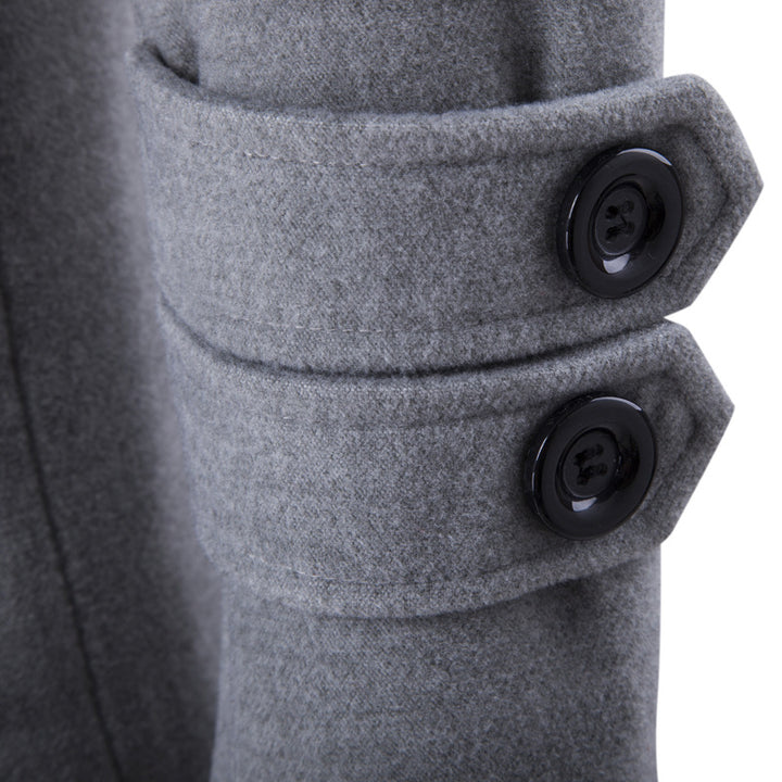 Fashion Men's Casual Long-sleeved Solid Color Coat - Phantomshop21