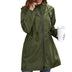 Hooded Zipper Waist Waterproof Raincoat Outdoor Sports Windbreaker - Phantomshop21