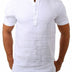 Stand Collar Cotton Linen Long Sleeve Shirt - Phantomshop21
